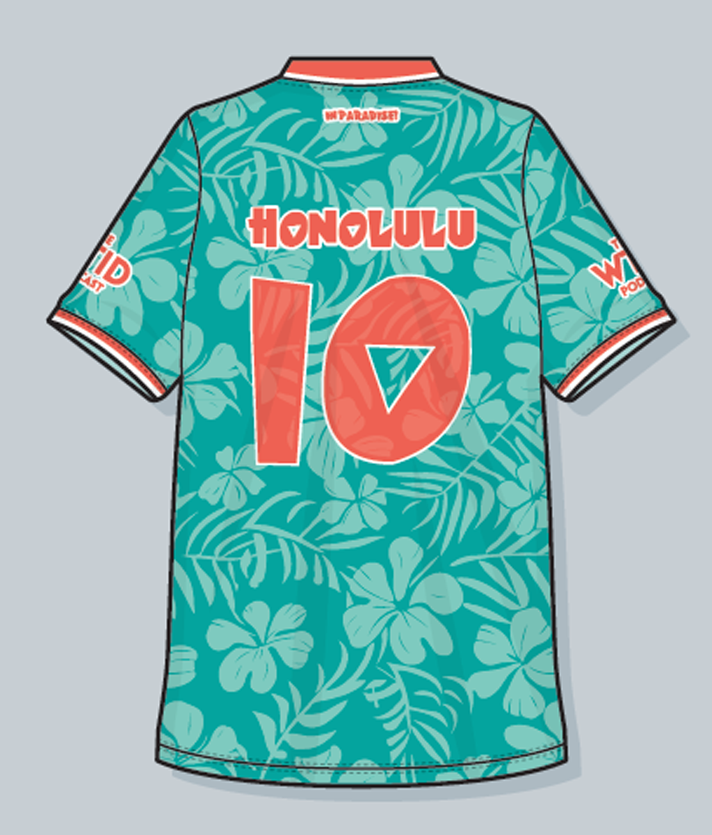 Honolulu Wednesday Away Shirt Adult