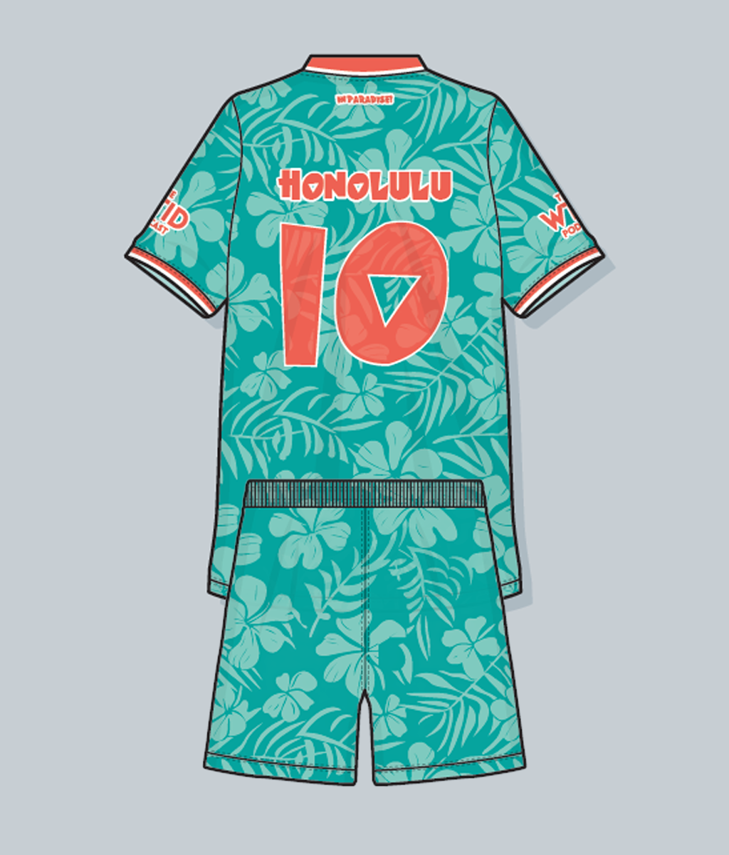 Honolulu Wednesday Away Shirt Junior/Kids