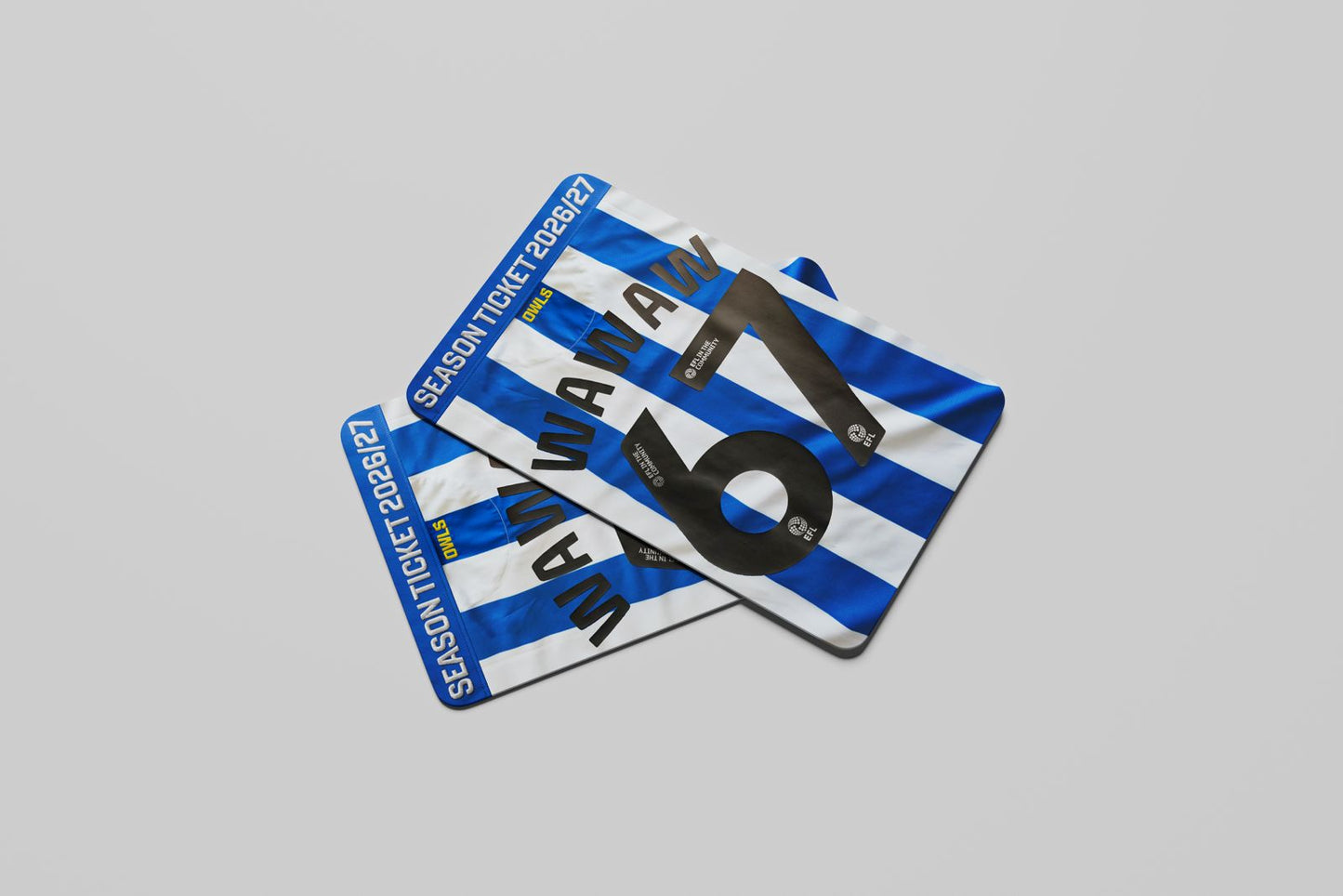 Season Ticket Card Stickers 26/27